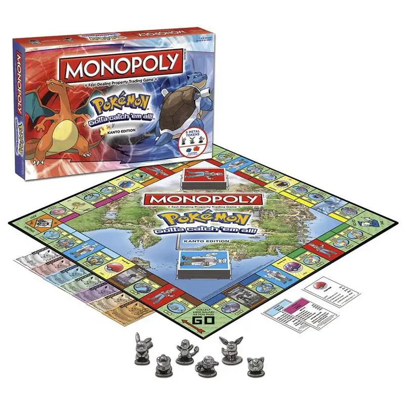 Pokémon Monopoly (anglais) Johto ou Kanto Edition