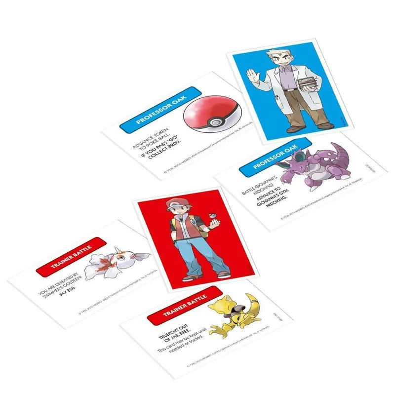 Pokémon Monopoly (anglais) Johto ou Kanto Edition