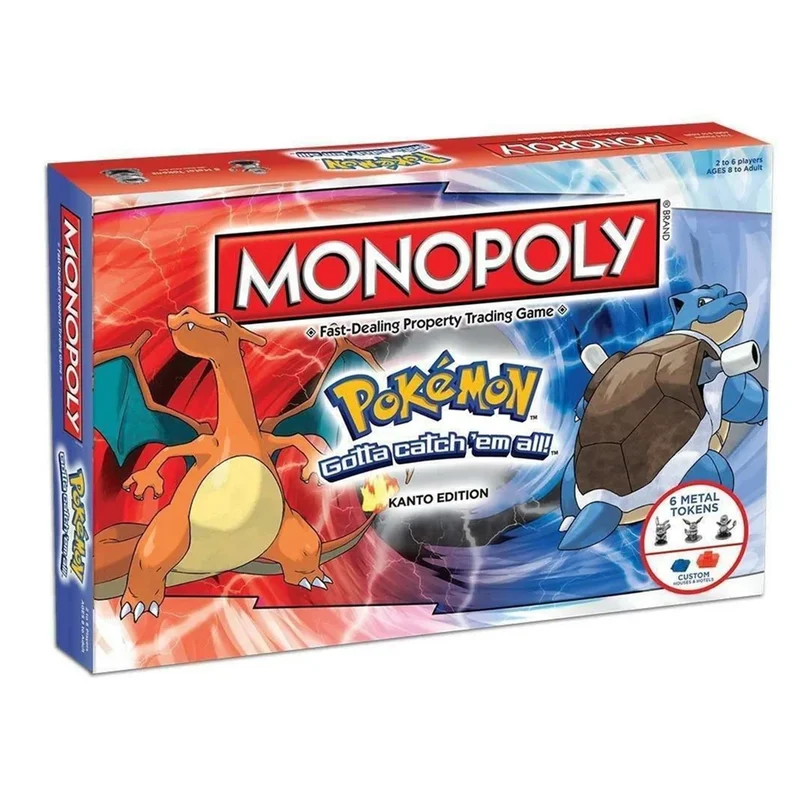 Pokémon Monopoly (anglais) Johto ou Kanto Edition