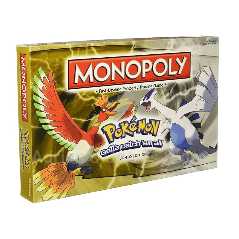 Pokémon Monopoly (anglais) Johto ou Kanto Edition