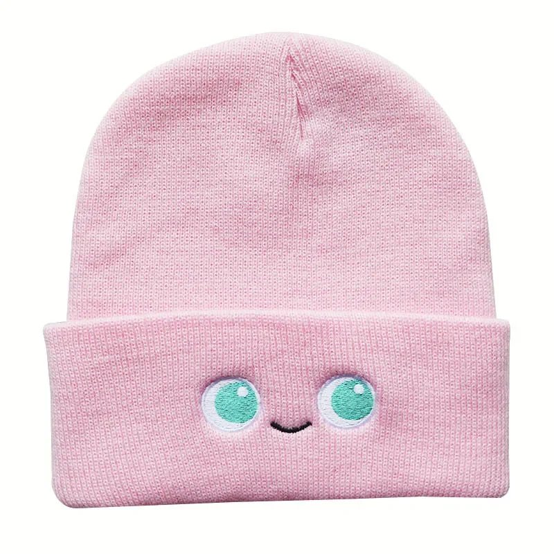 Bonnet d'hiver avec motif Pikachu, Carapuce, Jigglypuff, Psiana, Charmander ou Nebulak