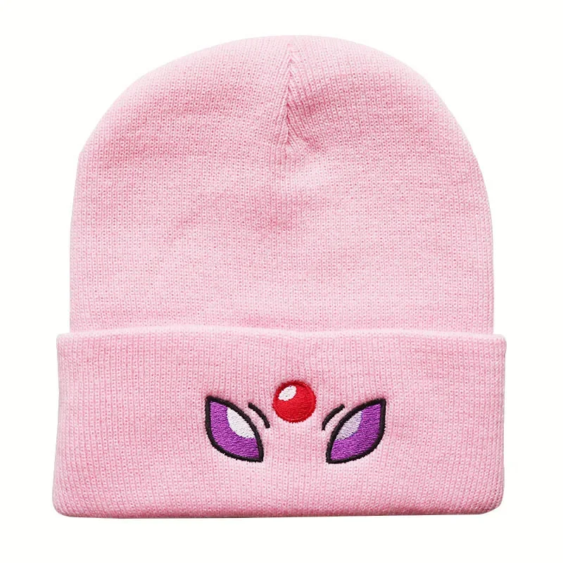 Bonnet d'hiver avec motif Pikachu, Carapuce, Jigglypuff, Psiana, Charmander ou Nebulak