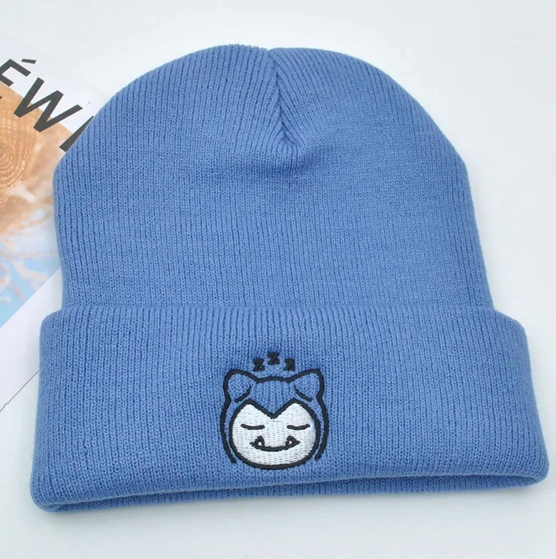 Bonnet d'hiver Pokemon Ronflex Ditto Enton Flegmon pour la saison froide
