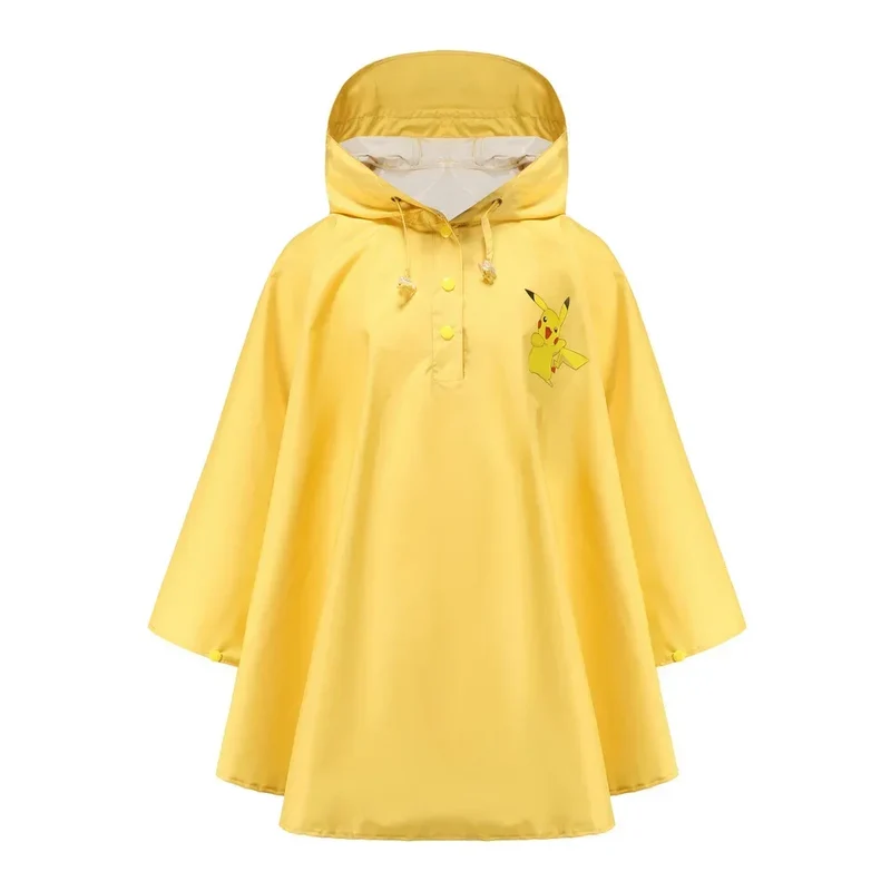 Veste cape de pluie Pikachu Pokemon pour enfant