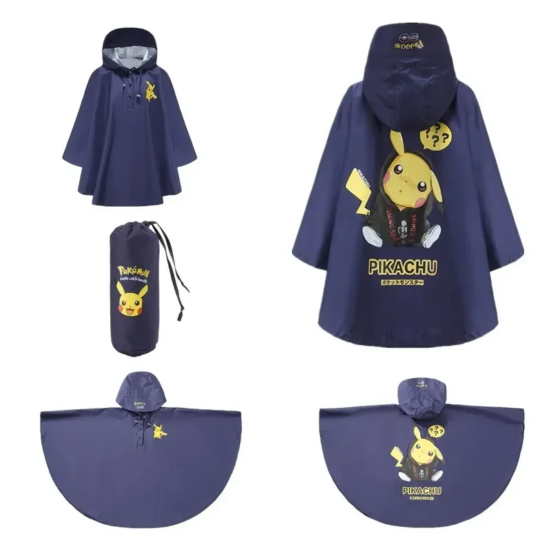 Veste cape de pluie Pikachu Pokemon pour enfant