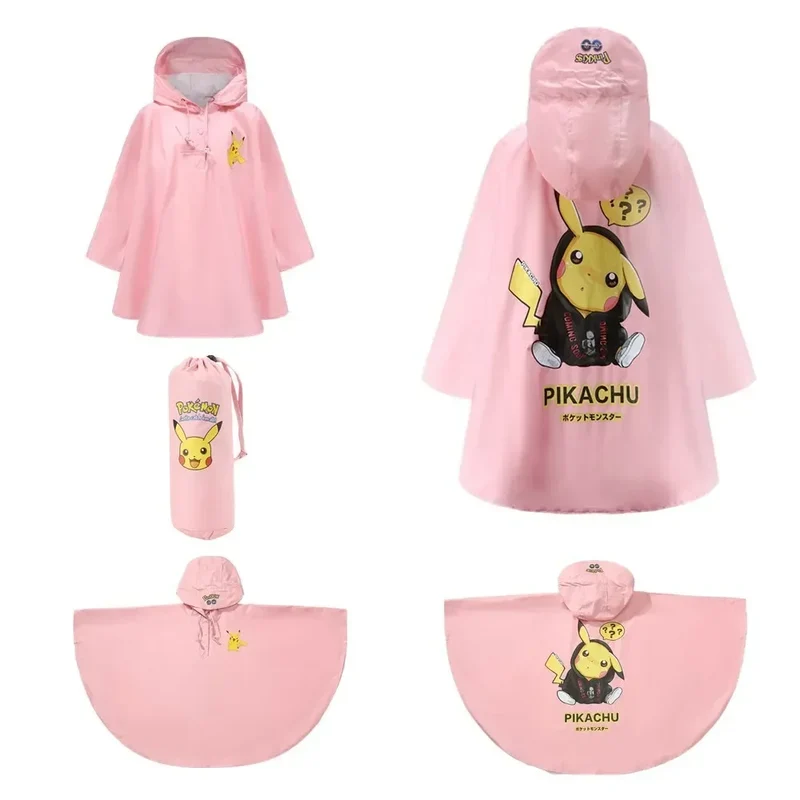 Veste cape de pluie Pikachu Pokemon pour enfant