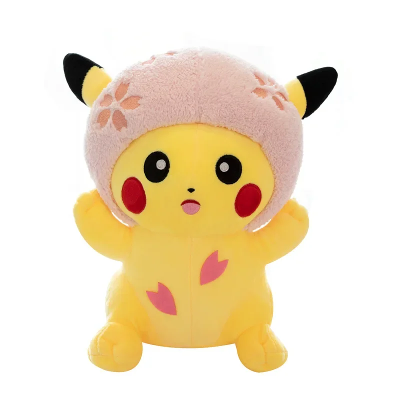 Peluche XXL Pikachu Sakura (30cm ou 40cm)