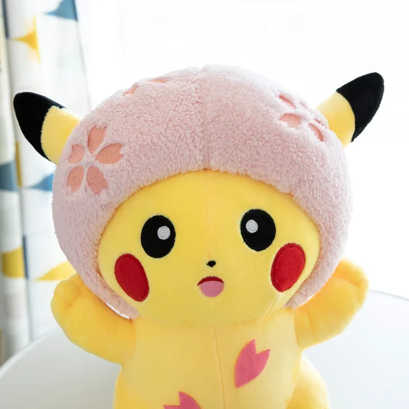 Peluche XXL Pikachu Sakura (30cm ou 40cm)