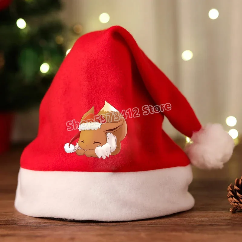 Bonnet de Noel avec motif Pikachu ou Pokémon