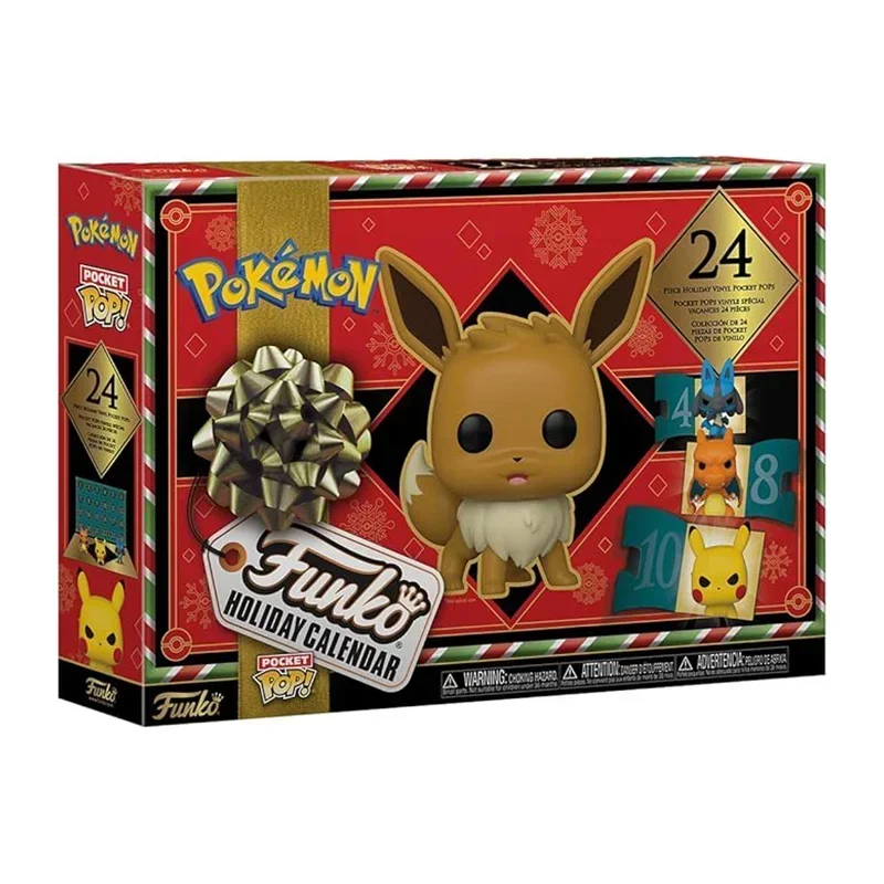 Calendrier de l'Avent Pokemon Funko avec motif Évoli