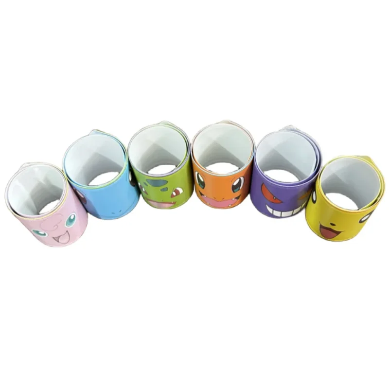 Bracelet Pokémon 6 pièces pour enfants, fête, anniversaire, etc.