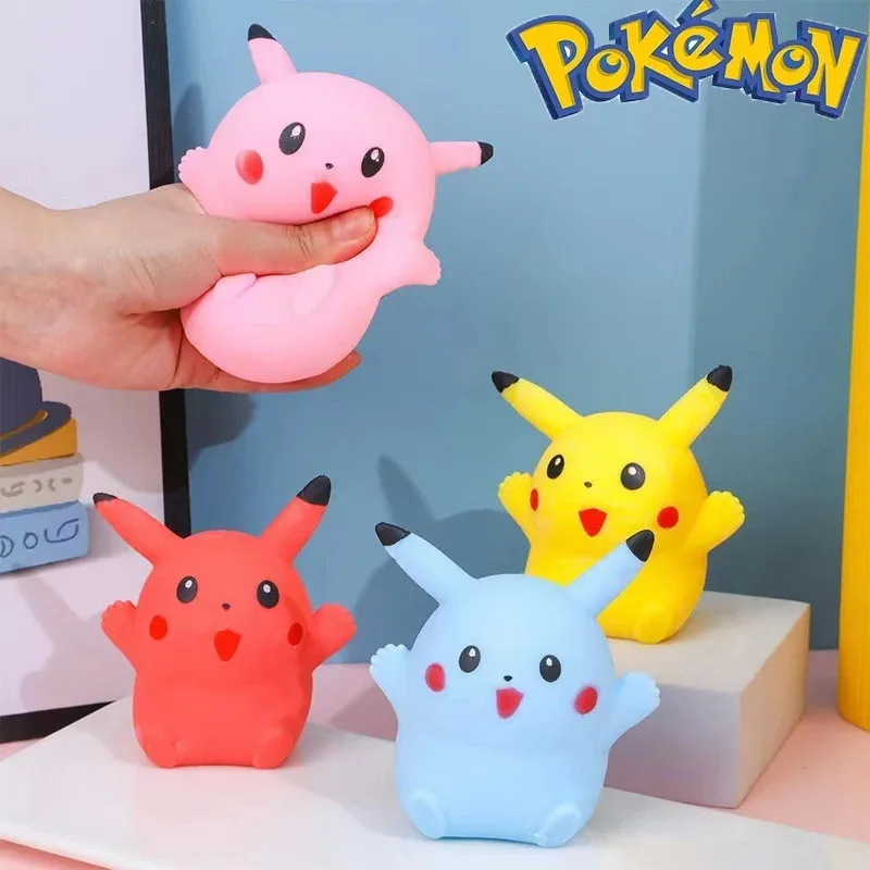 Pikachu anti-stress en plusieurs couleurs