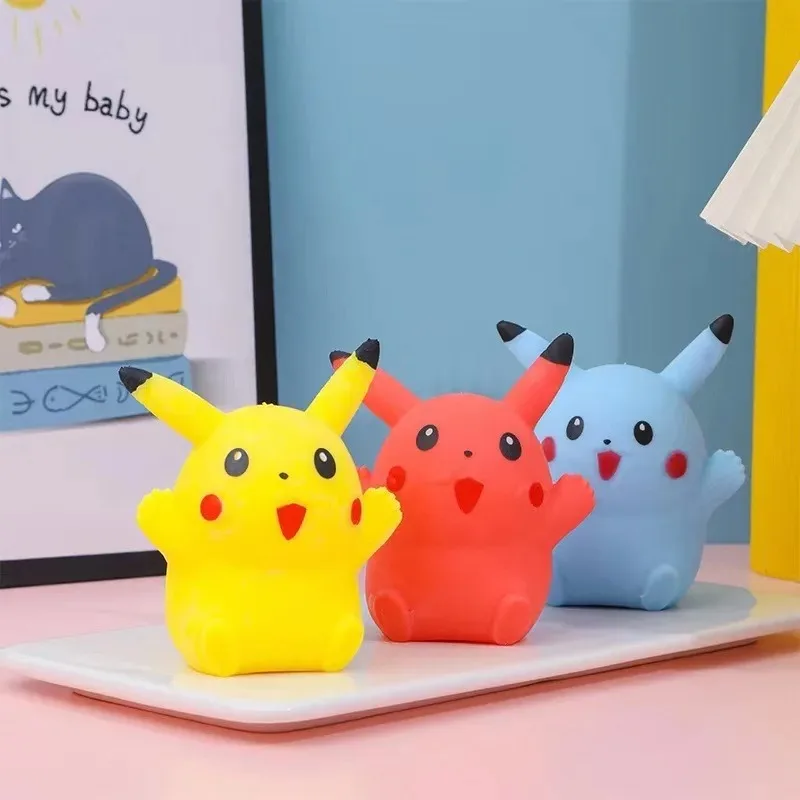 Pikachu anti-stress en plusieurs couleurs