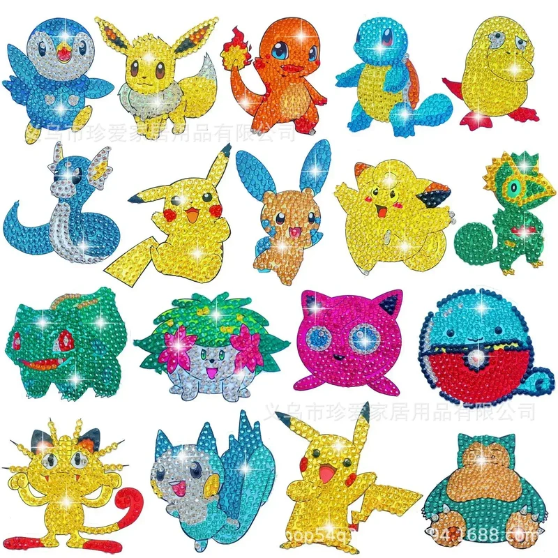 Autocollants DIY Diamant Pokémon