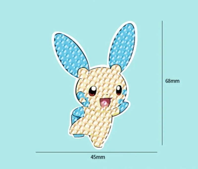 Autocollants DIY Diamant Pokémon