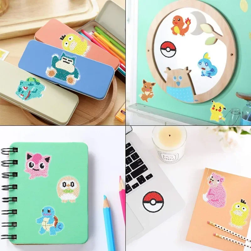 Autocollants DIY Diamant Pokémon