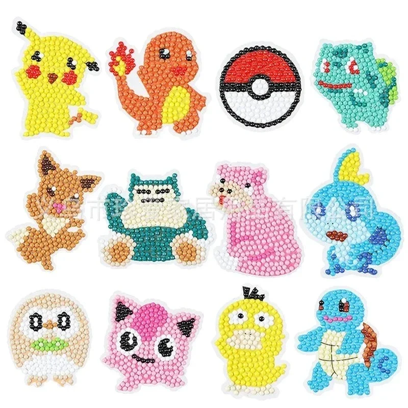 Autocollants DIY Diamant Pokémon