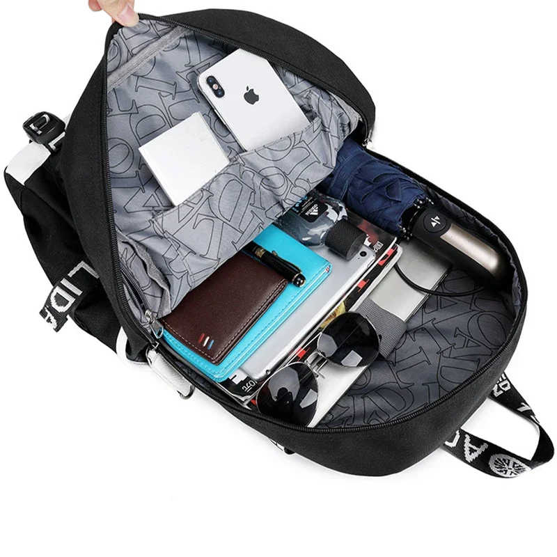 Sac à dos Charizard, Mewtwo, Gengar, Turok avec port USB (env. 47x30x15cm)