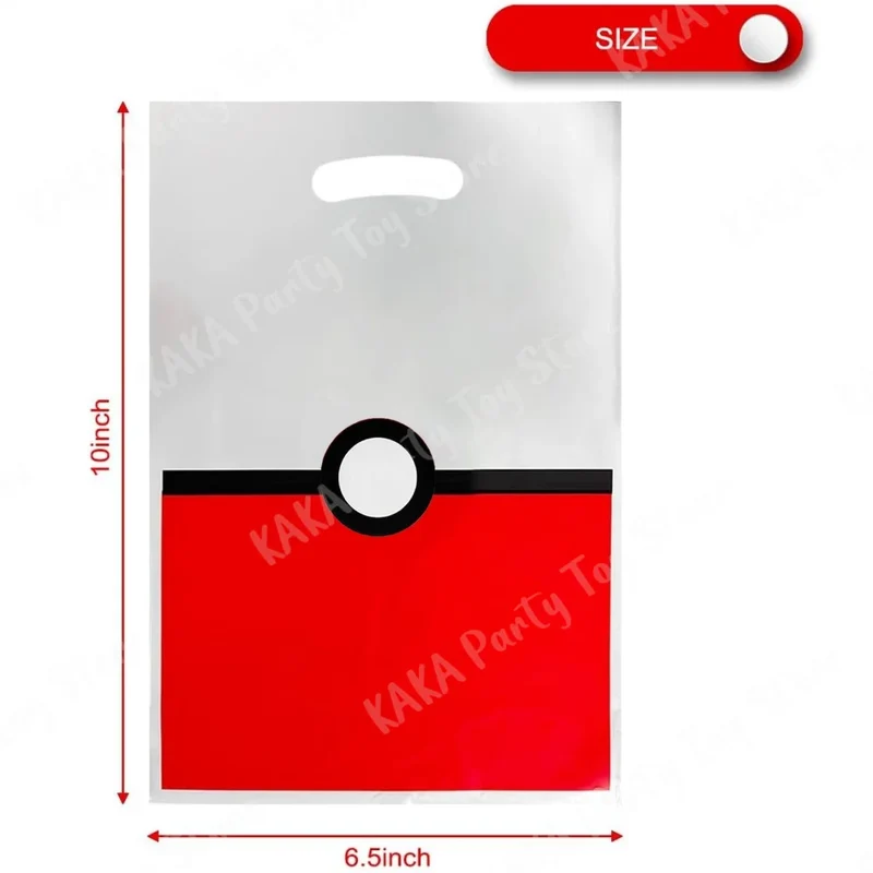 Sac cadeau Pokeball pour anniversaire et fête