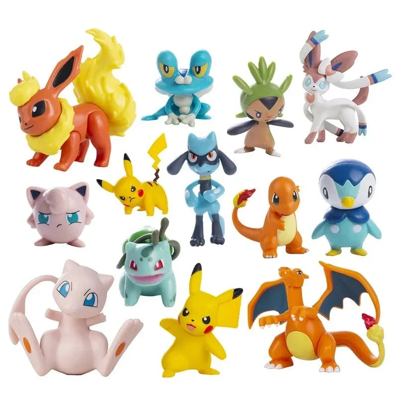 Figurines Pokémon - de nombreux motifs