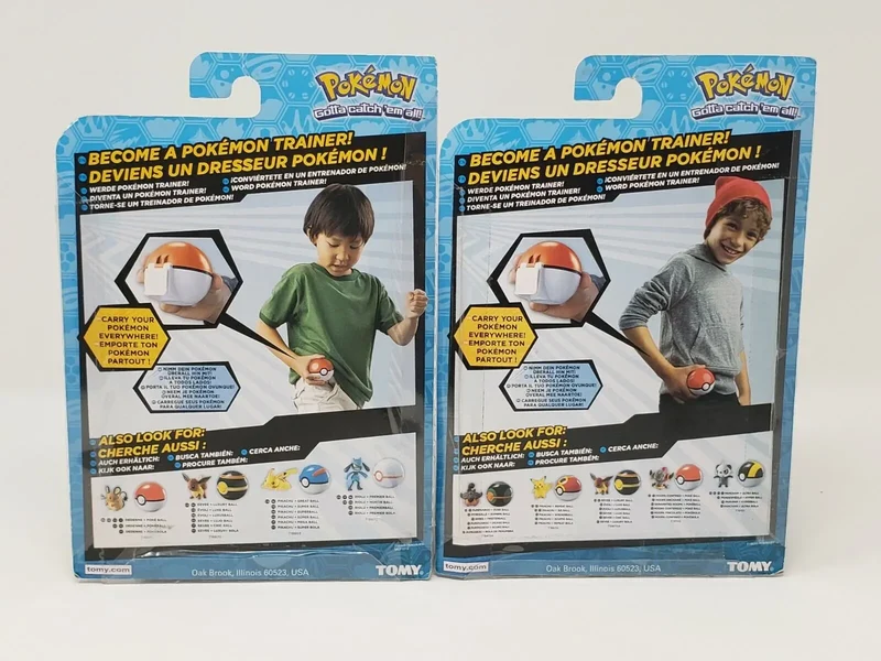 Pokémon Pikachu eF-eM Noibat Dedenne avec Pokeball