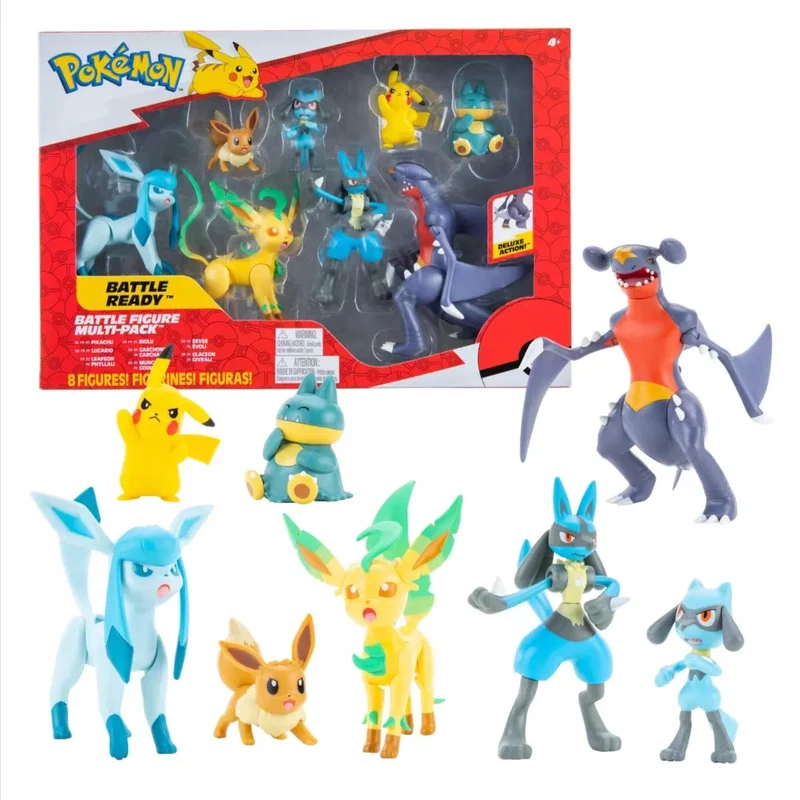Pokémon Ultimate Battle Figures, jouet avec 11 figurines