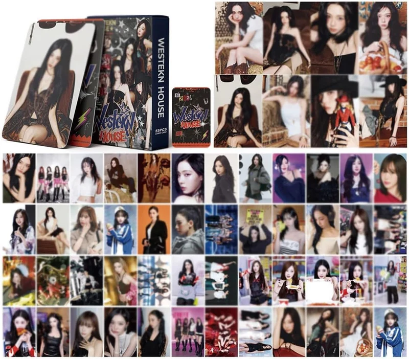 Lot de 55 photocards aespa Western House (NHPY)