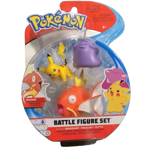 Figurines Pokemon Battle - de nombreux motifs