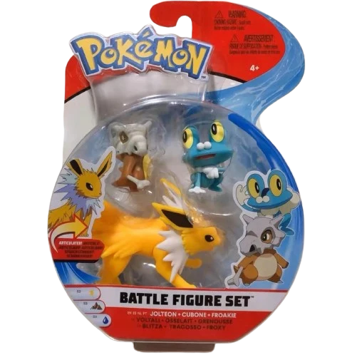 Figurines Pokemon Battle - de nombreux motifs