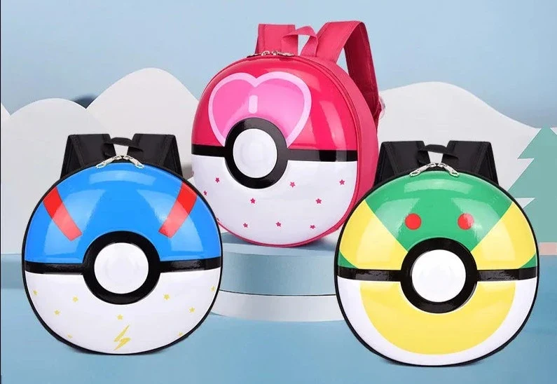 Sac à dos pour enfants au look Pokeball - de nombreux motifs