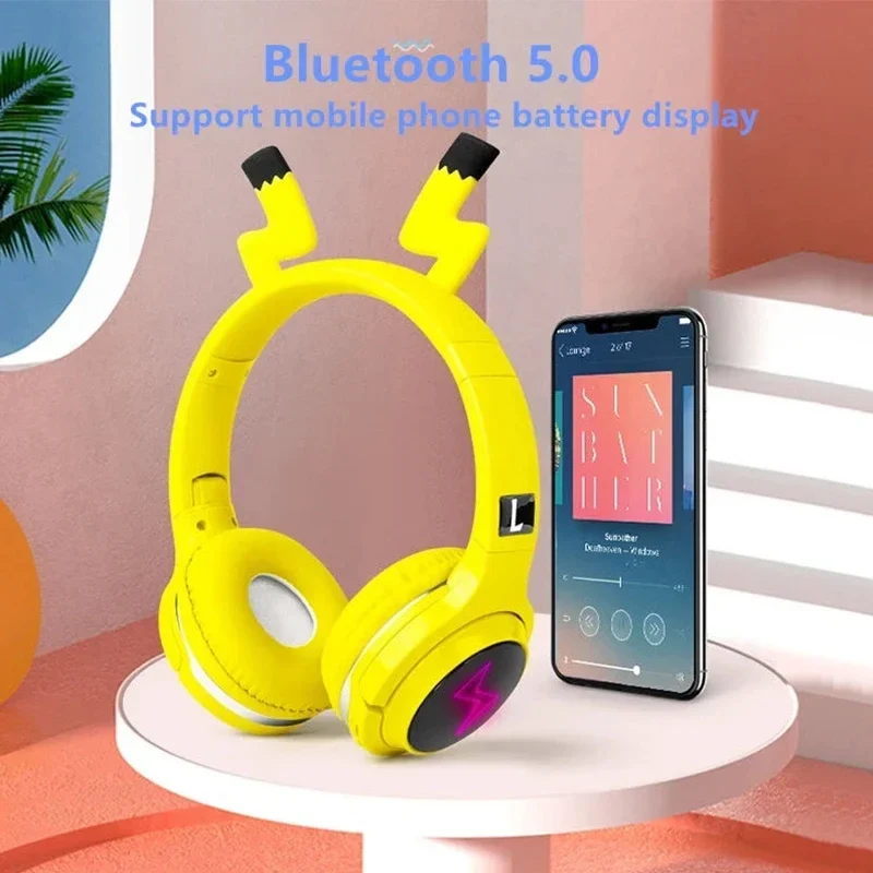 Casque Bluetooth 5.0 Pokémon Pikachu