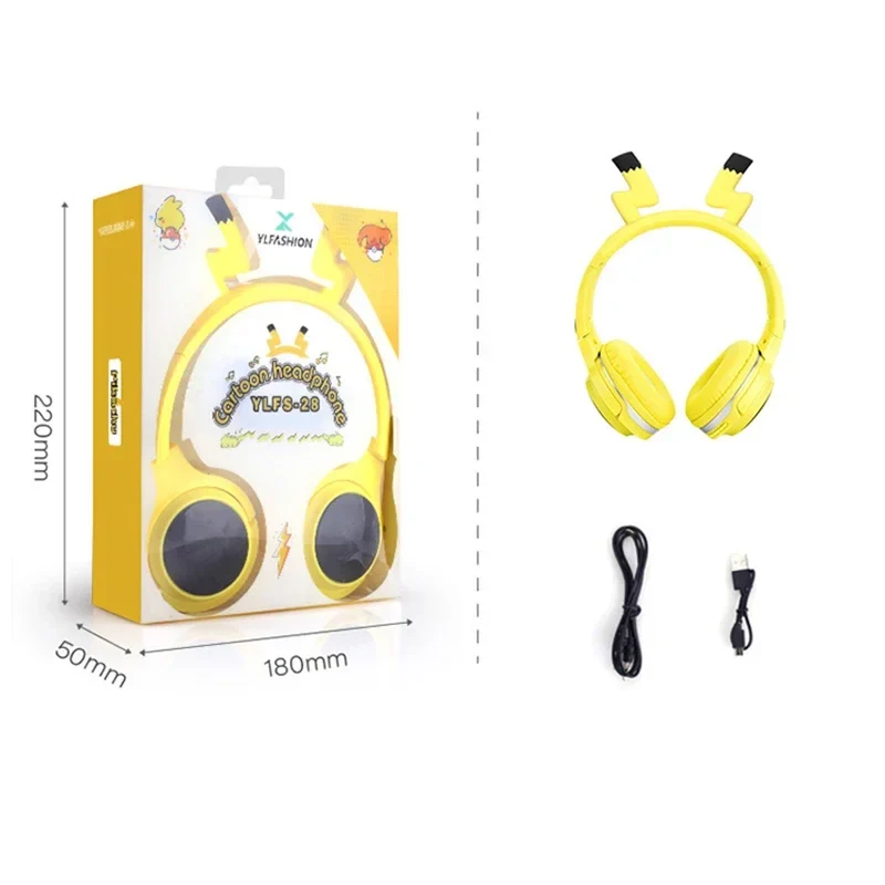 Casque Bluetooth 5.0 Pokémon Pikachu