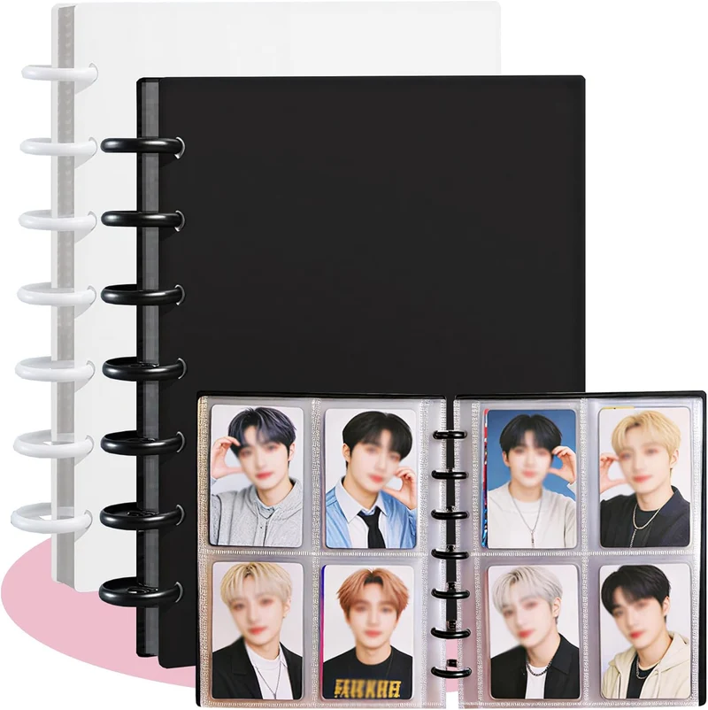 Lot de 2 classeurs photocards (40 pages / 160 cartes)
