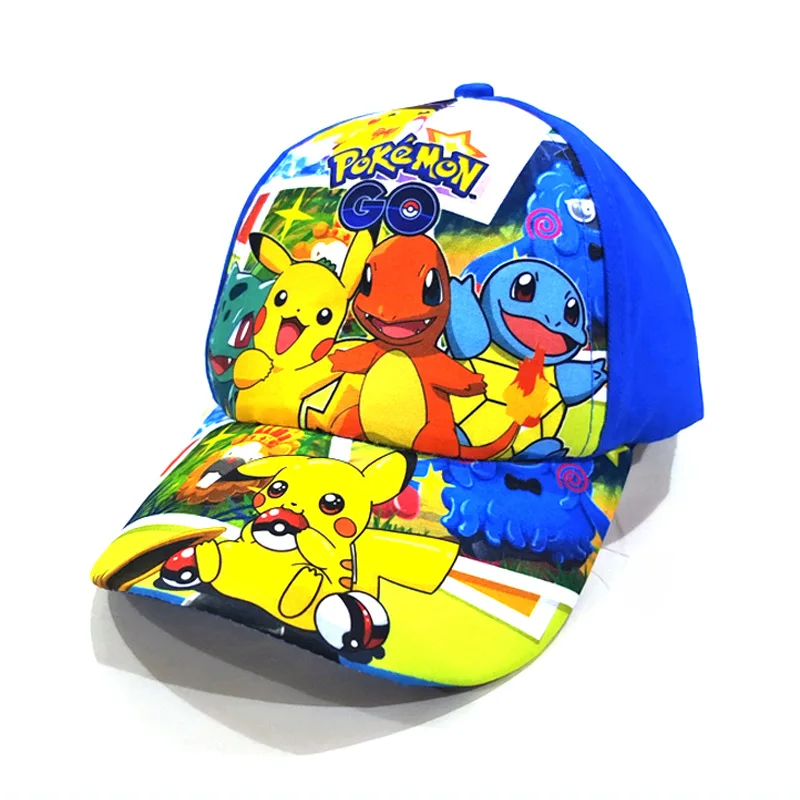 Casquettes Pikachu colorées pour enfants