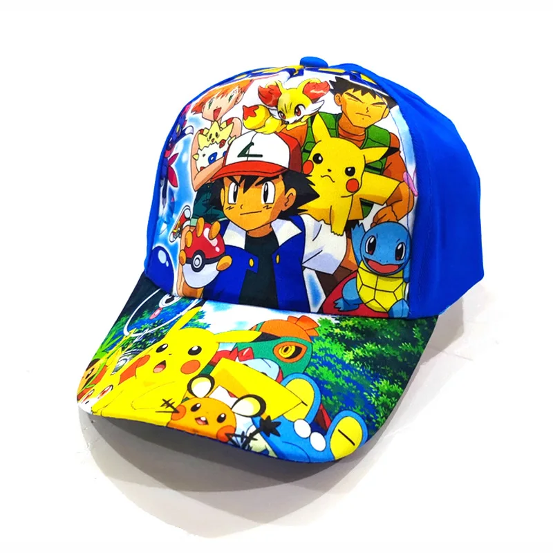 Casquettes Pikachu colorées pour enfants