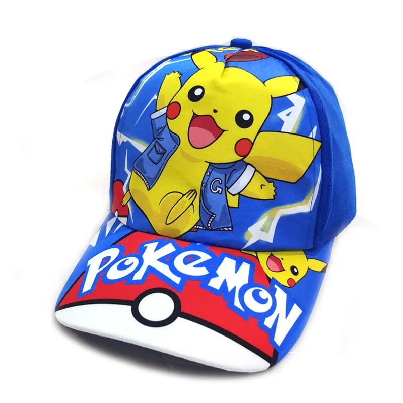 Casquettes Pikachu colorées pour enfants