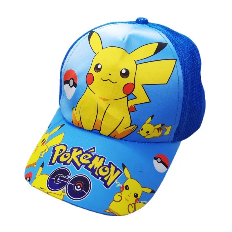 Casquettes Pikachu colorées pour enfants