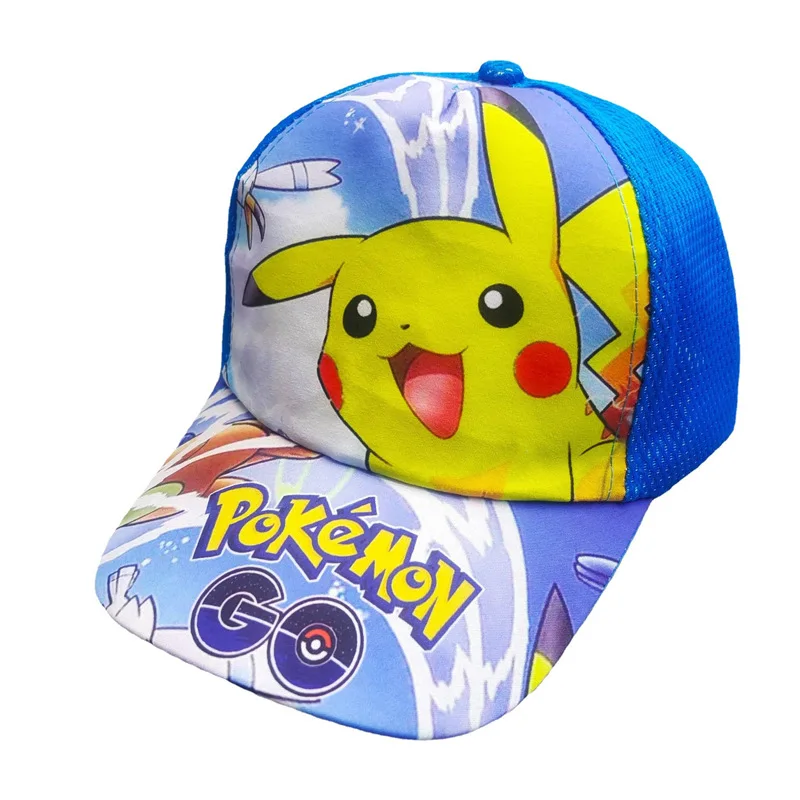Casquettes Pikachu colorées pour enfants