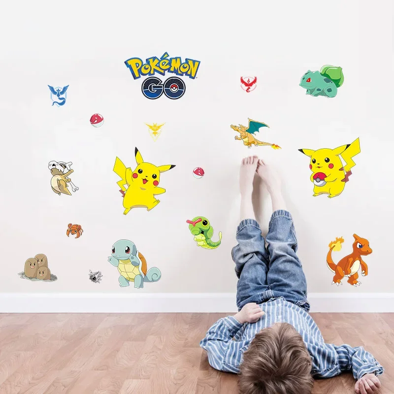 Sticker décoration murale Pokemon tatouage mural