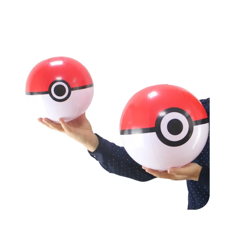 Ballon de plage gonflable Pokeball (env. 30-40 cm)
