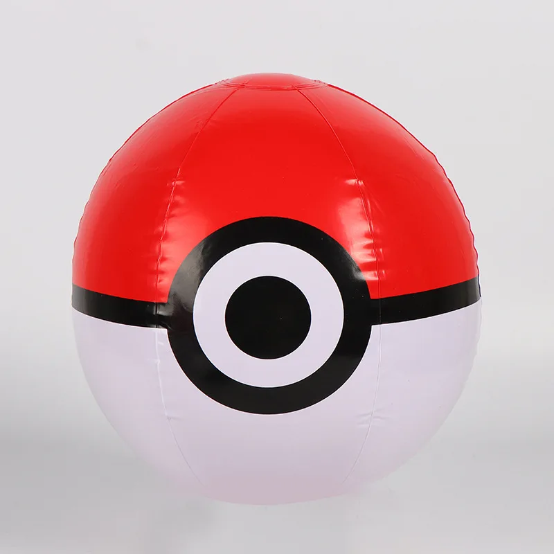Ballon de plage gonflable Pokeball (env. 30-40 cm)