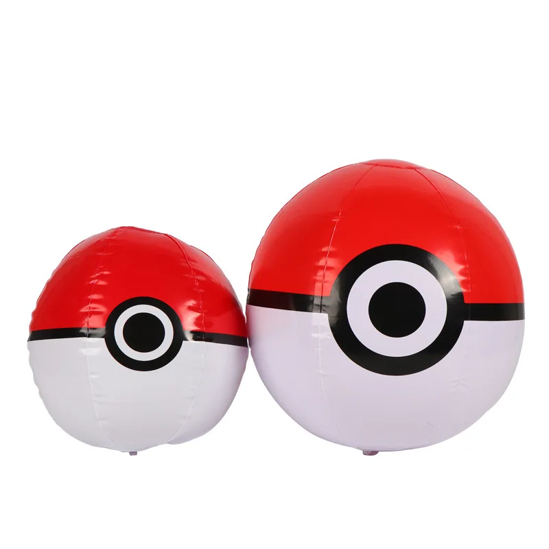 Ballon de plage gonflable Pokeball (env. 30-40 cm)