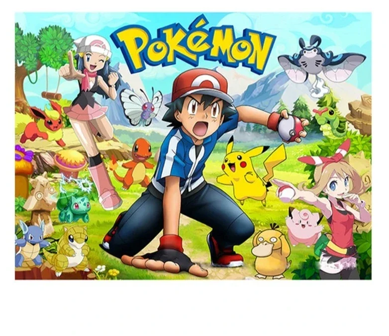 Ensembles de fête d'anniversaire Pokémon bleu ou rose