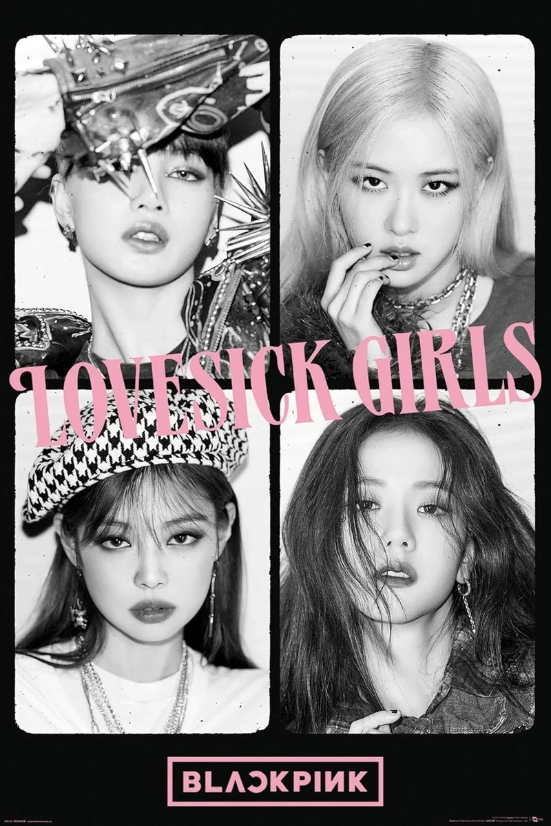 Poster BLACKPINK Lovesick Girls (61x91)