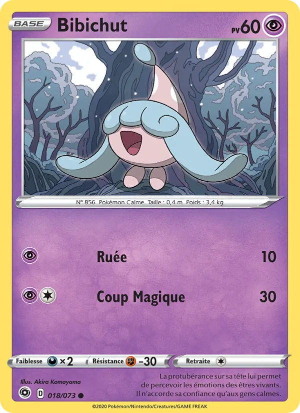 Bibichut 18/73 — EB03.5 – La Voie du Maître — Carte Pokémon française