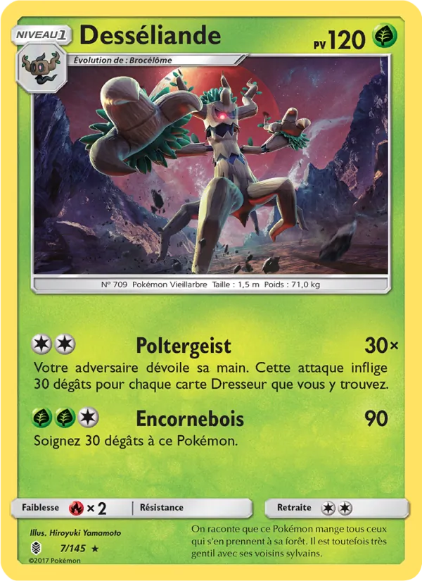 Desséliande 7/145 — SL2 – Gardiens Ascendants — Carte Pokémon française