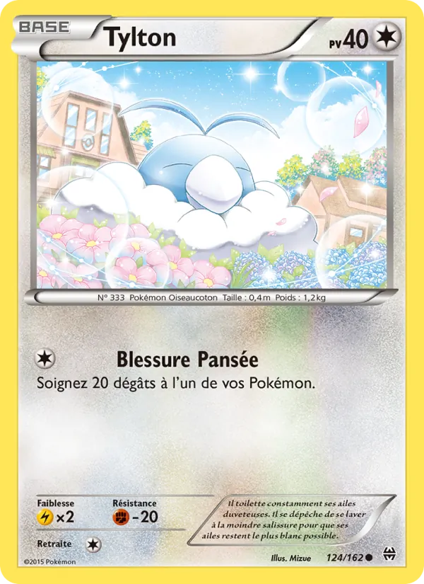 Tylton 124/162 — XY8 – Impulsion Turbo — Carte Pokémon française
