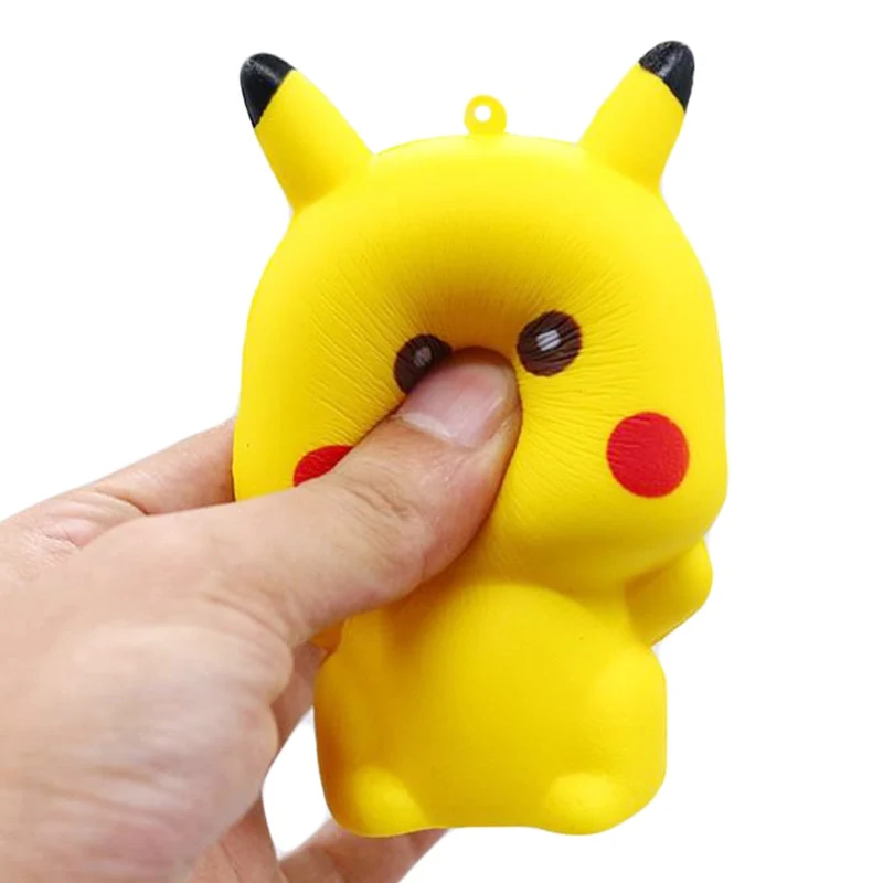 Pikachu Squeeze Squishy Crumple Figure Pokemon