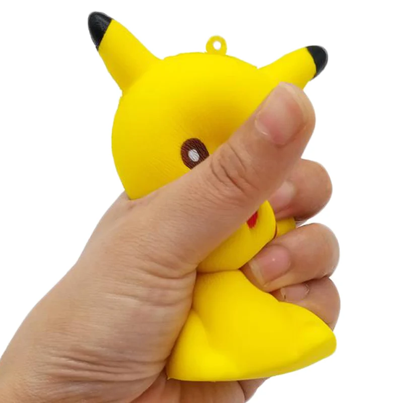 Pikachu Squeeze Squishy Crumple Figure Pokemon