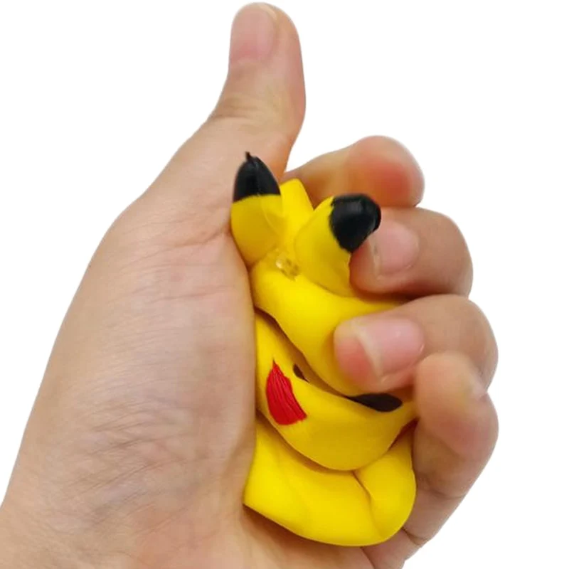 Pikachu Squeeze Squishy Crumple Figure Pokemon